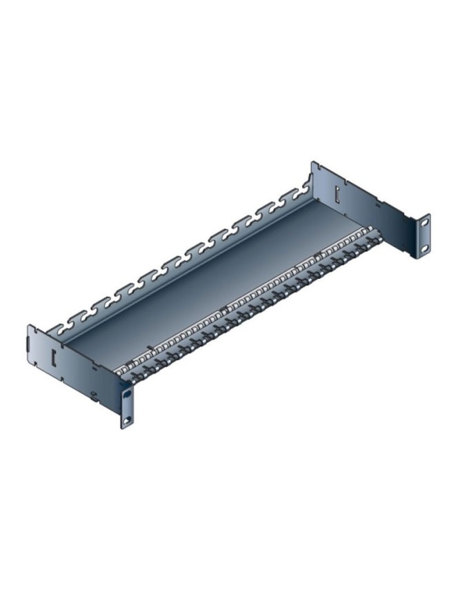 Panneau 24 ports RJ45 SCHNEIDER – Panneau 19" 1U/24 ports RJ45 pour connecteur RJ45 Cat.5 / Cat.6 - Position affleurante Descri