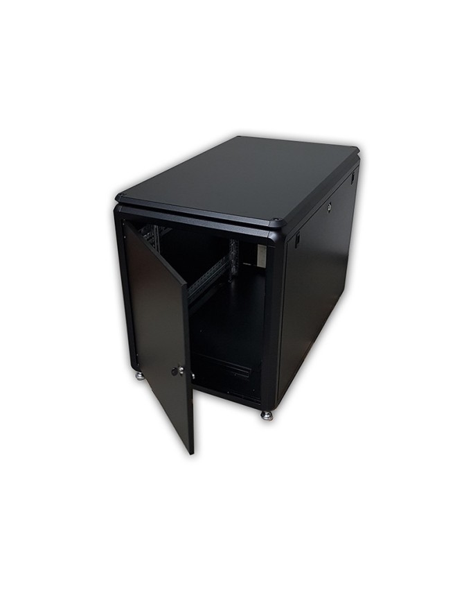 Baie serveur 19 pouces 16U, 600x1000mm, Cobox Élégante Pro