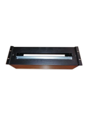 Rail DIN, 18 modules, 3U Rail DIN, 21 module, 3U pour baie de brassage