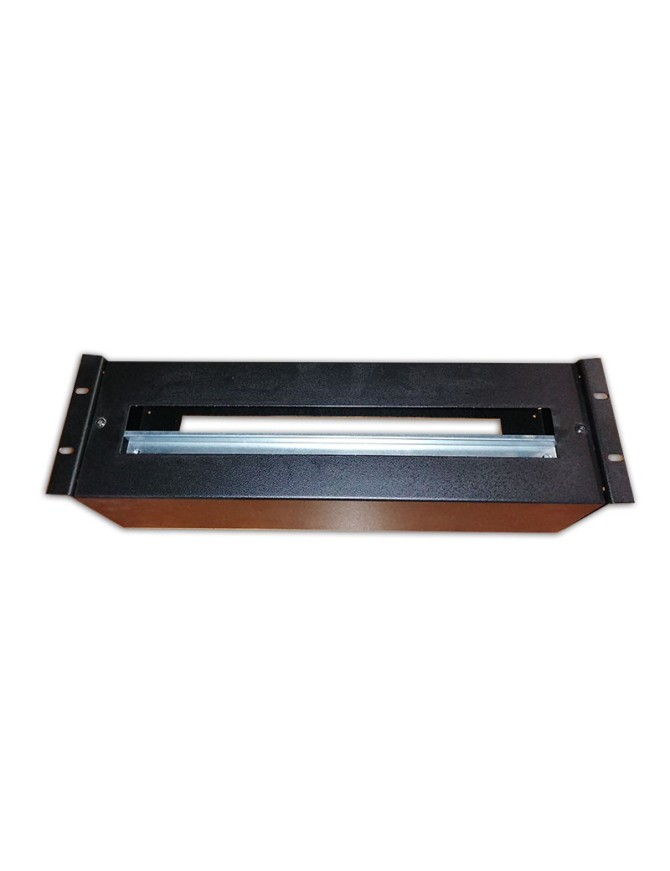 Rail DIN, 18 modules, 3U Rail DIN, 21 module, 3U pour baie de brassage