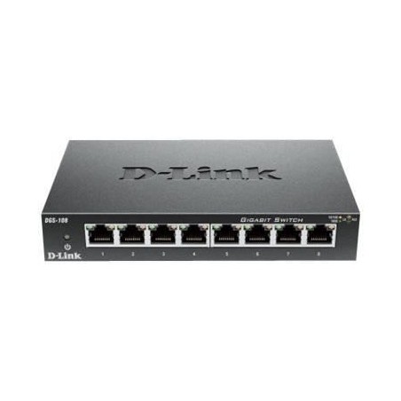 D- Link Switch Desktop Rackable 8 Ports Giga