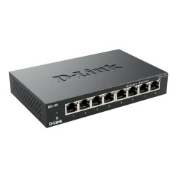 D- Link Switch Desktop Rackable 8 Ports Giga