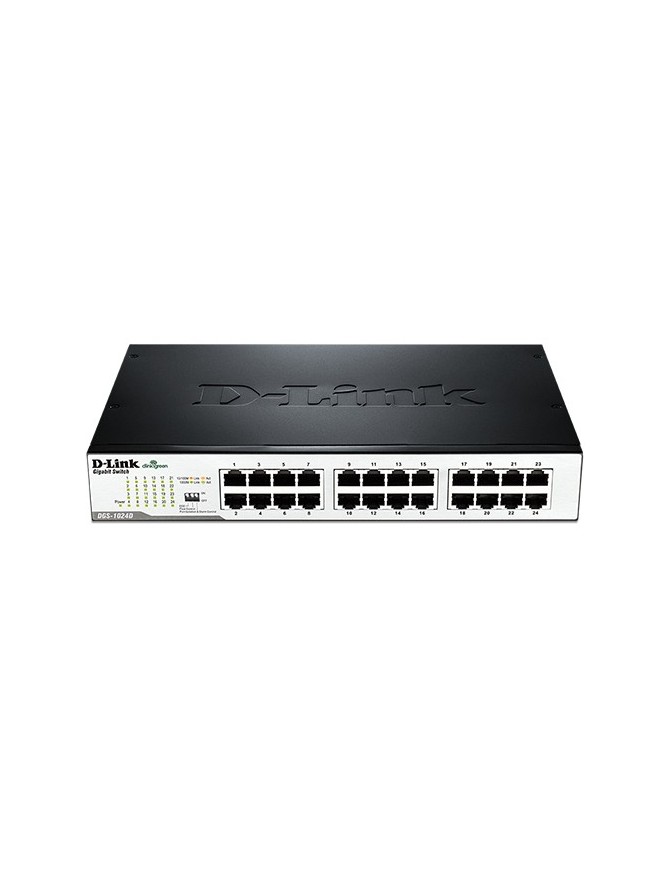 D-Link Switch Desktop Rackable avec 24 Ports Giga