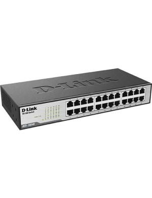 D-Link Switch Desktop Rackable avec 24 Ports Giga