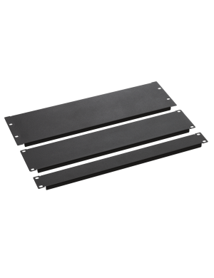 Panneau d'obturation 19", 1U, insonorisée