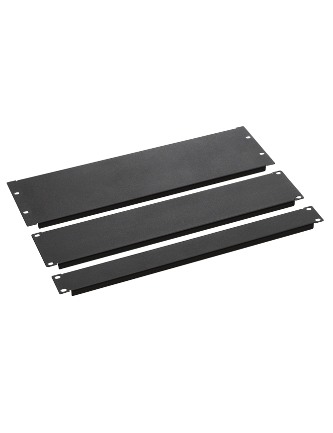 Panneau d'obturation 19", 1U, insonorisée