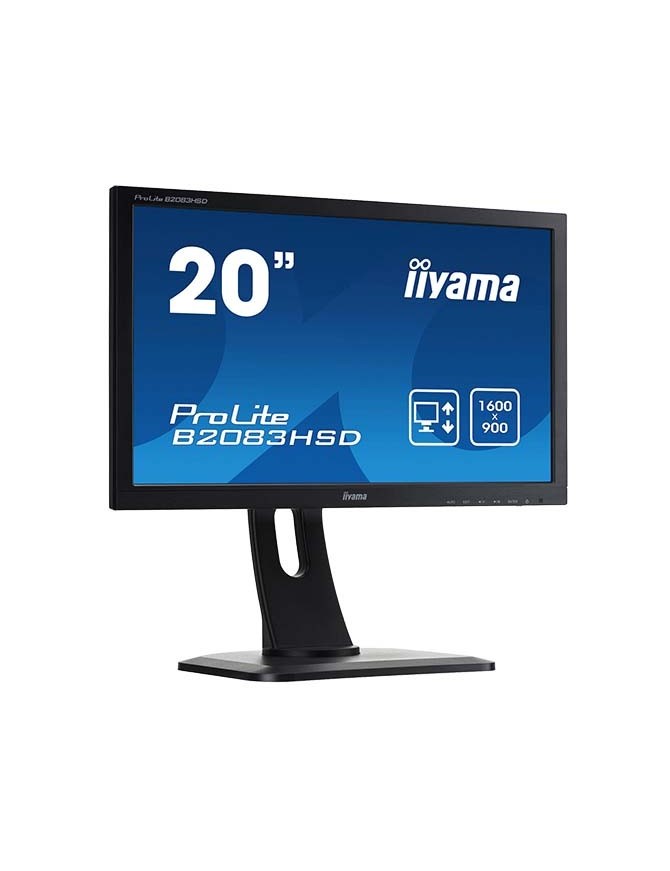 Moniteur LED 20" HD VGA/DVI