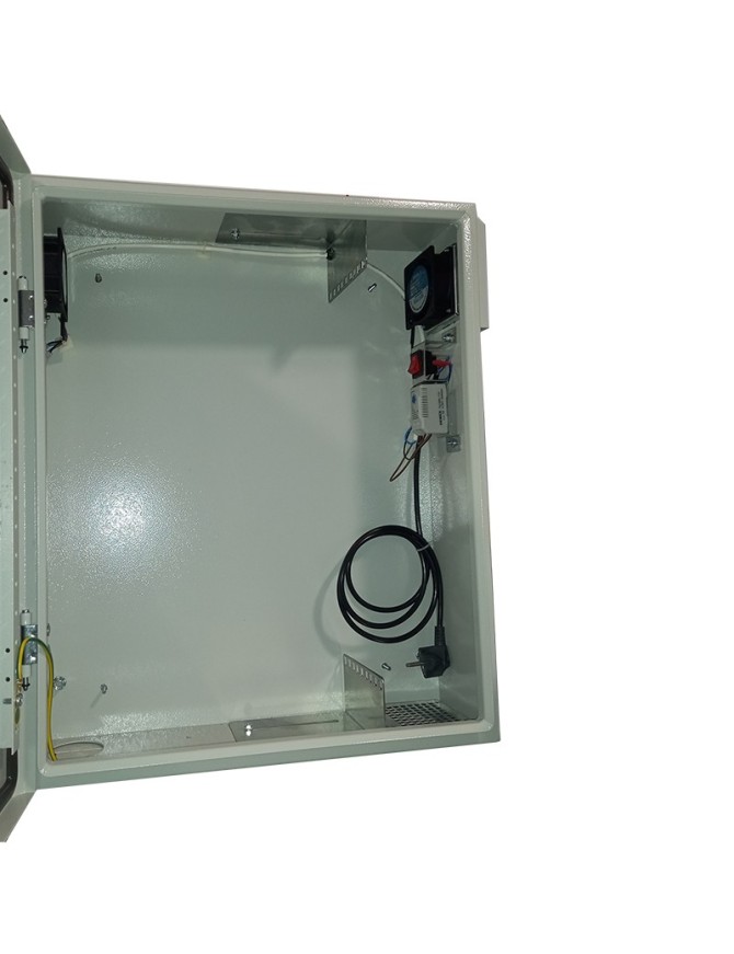 Coffret informatique étanche IP55 3U, profondeur 170 mm