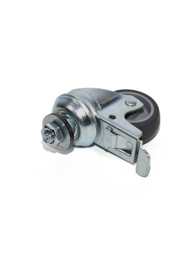 Kit de 4 roulettes dont 2 équipées de freins