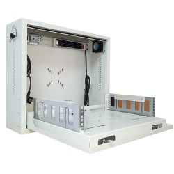 coffret mural NVR, DVR, VS-box, coffret vidéo surveillance, 2U