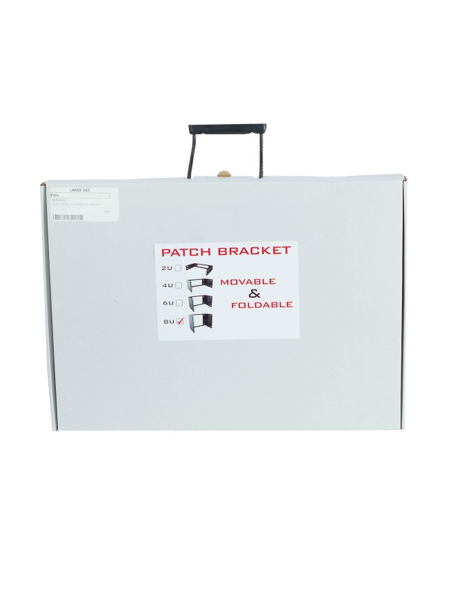 Bati rack en kit. Set & Stack, châssis de coffret mural 19 pouces, 8U