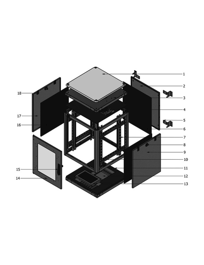 Baie Serveur Silence Zen Mural