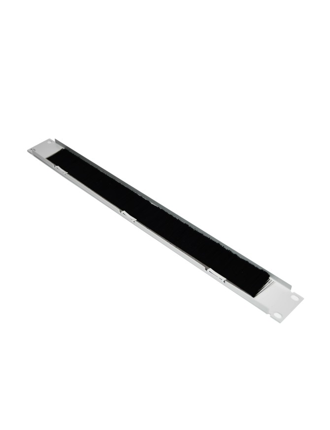 Passe cordon Balais 19 pouces 1U Gris