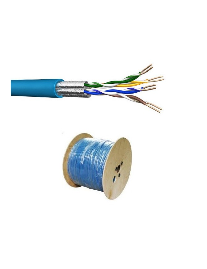 Câble Cat.6a, F/UTP 4P, LSHF, 500m - GENERAL CABLE