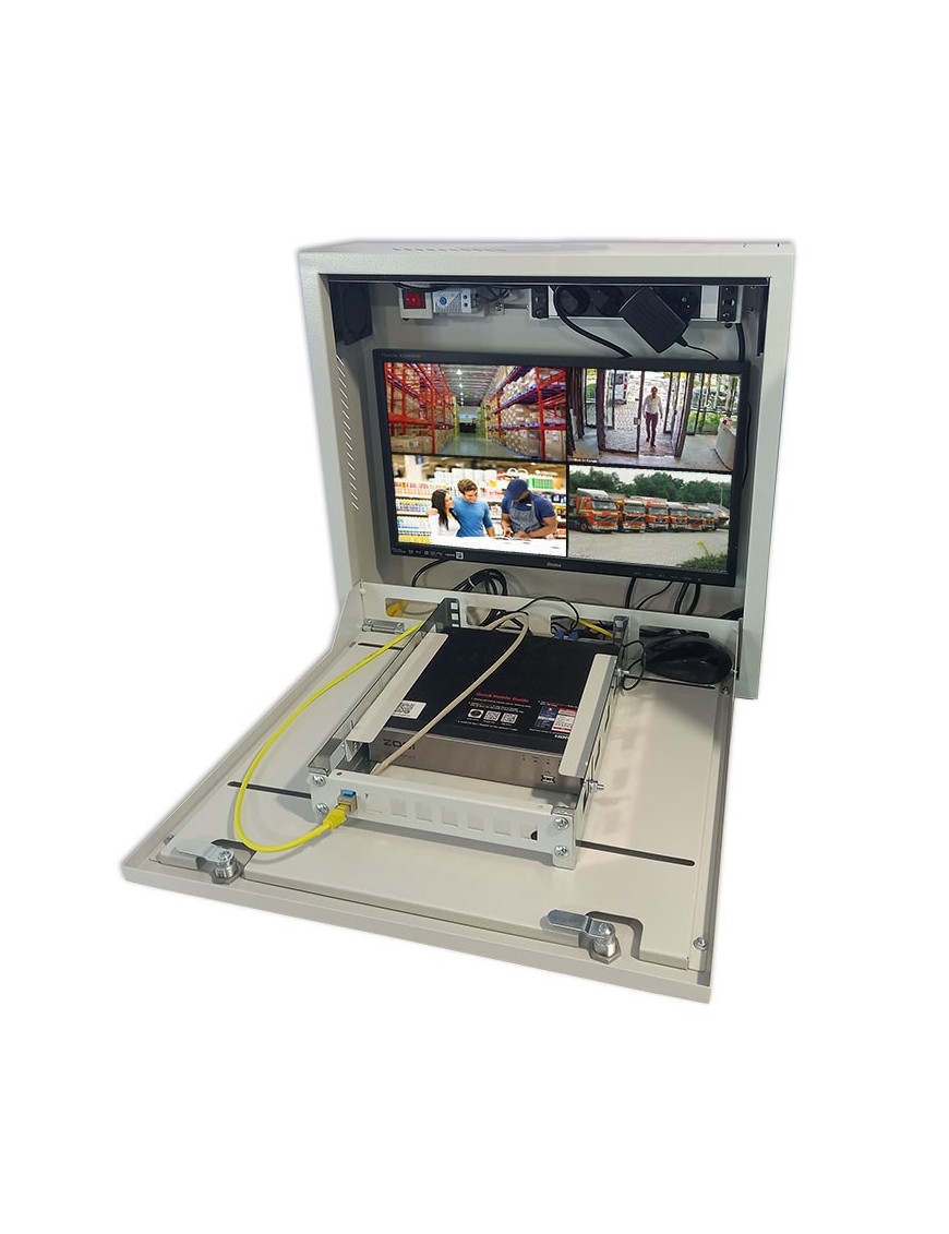 coffret mural NVR, dvrbox, coffret vidéo surveillance