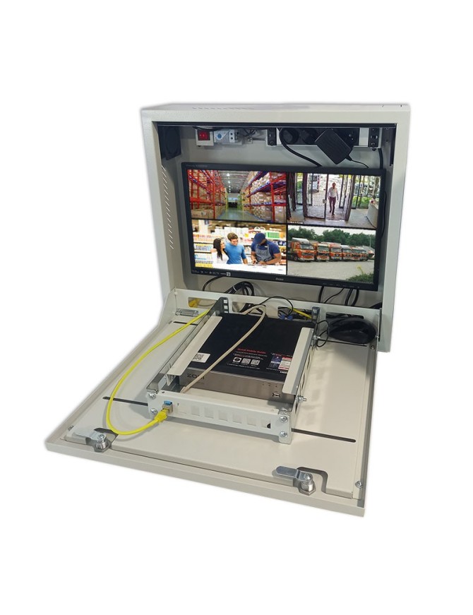 coffret mural NVR, dvrbox, coffret vidéo surveillance