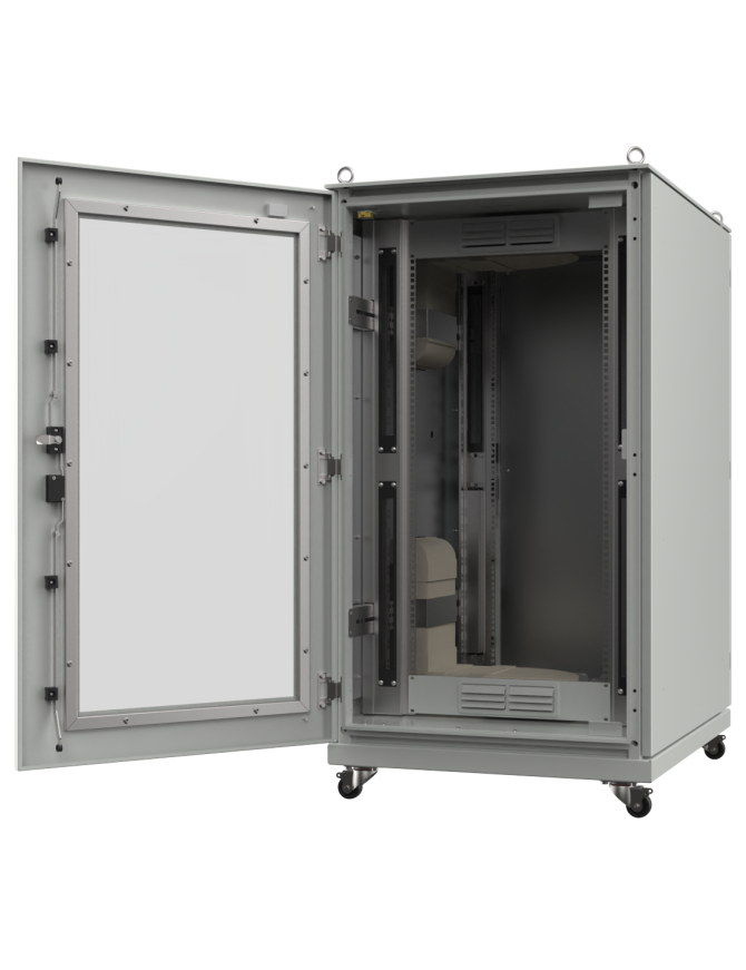 Baie serveur climatisée