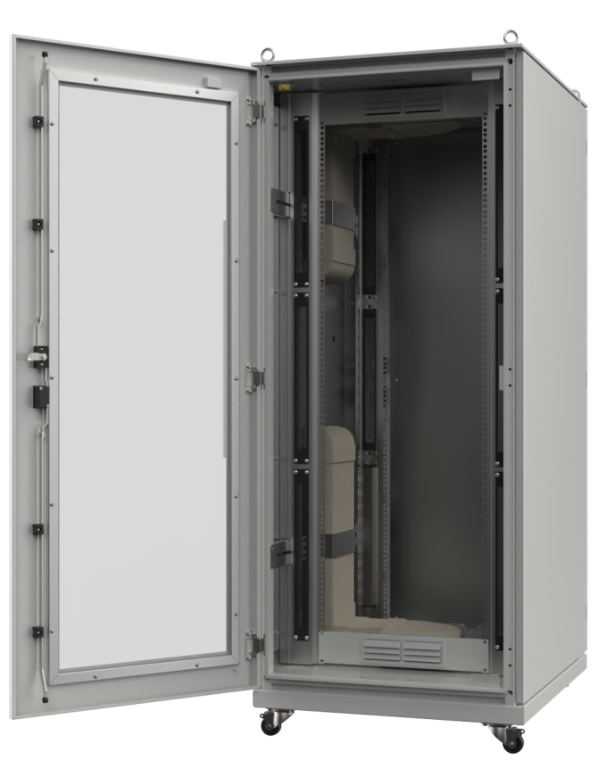 Baie serveur climatisée