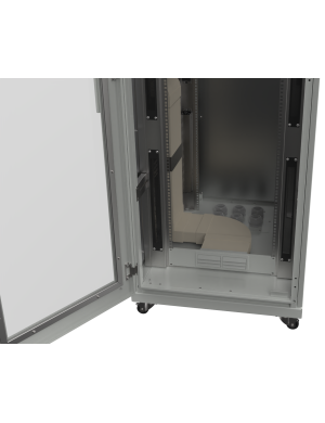 baie serveur insonorisée climatisée 42u 750x1030mm 2KW climatiseur