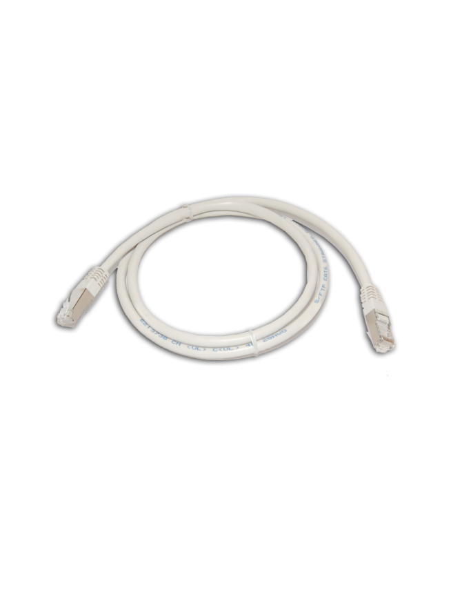 Cordon de brassage Cat6a 0.50m Gris SFTP LSOH