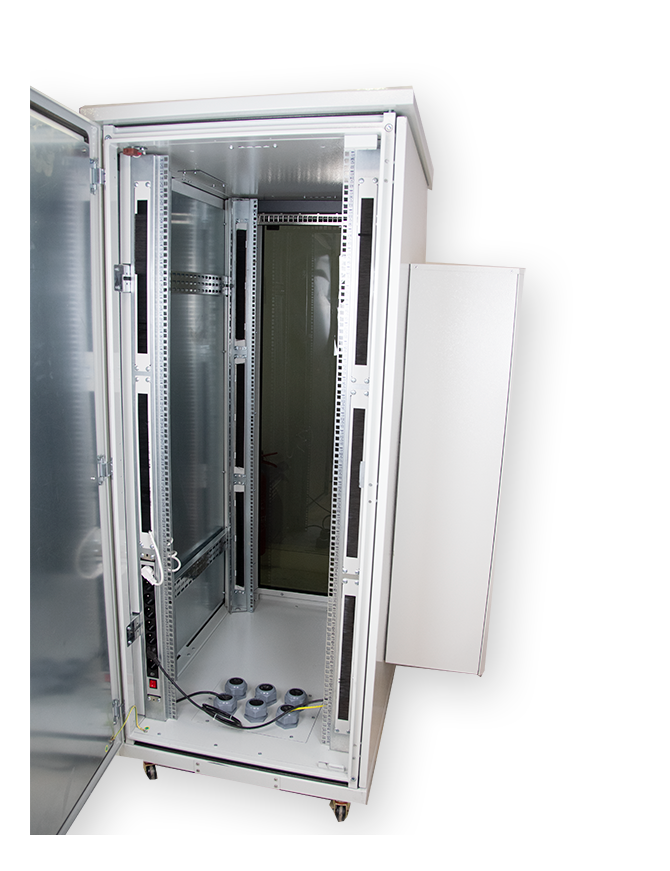 baie serveur insonorisée climatisée 36u 750x1030mm 2KW climatiseur