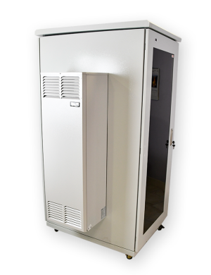 baie serveur insonorisée climatisée 42u 750x1030mm 2KW climatiseur