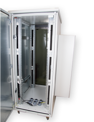 baie serveur insonorisée climatisée 42u 750x1030mm 2KW climatiseur