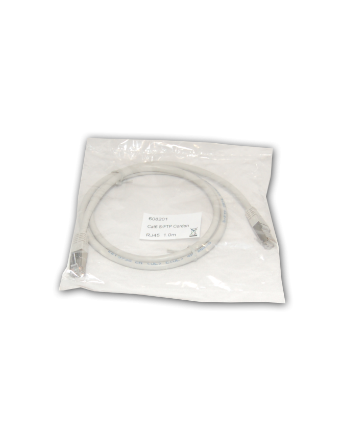 Cordon de brassage Cat6 0.25m Gris Cordon de brassage