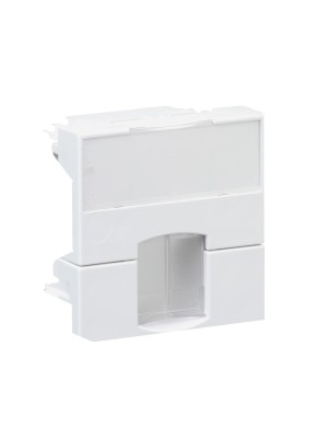 Schneider plastron RJ 45x45 VD19910F