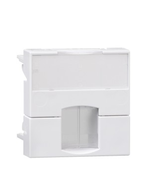 Schneider plastron RJ 45x45 VD19910F