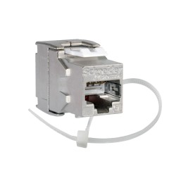 Prise RJ45 Catégorie 6A Blindée STP Grade 3TV Actassi S-One Schneider