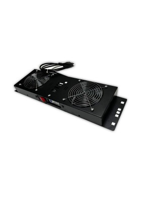 Kit de ventilation, 2 fans, On/Off, Thermostat pour coffret Elégant