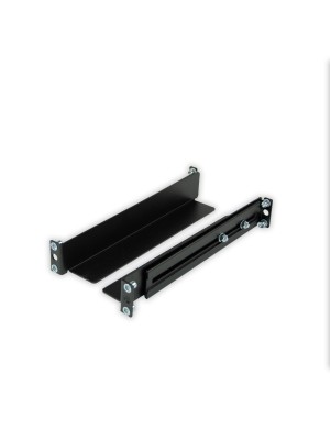 Kit de 2 équerres pour rack 19", Longueur : min. 290mm - max. 480mm