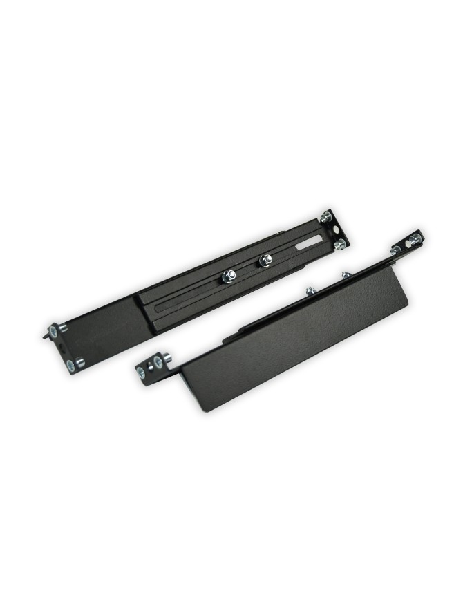 Kit de 2 équerres pour rack 19", Longueur : min. 290mm - max. 480mm