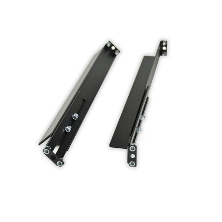 Kit de 2 équerres pour rack 19", Longueur : min. 490mm - max. 680mm