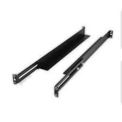 Kit de 2 équerres pour rack 19", Longueur : min. 490mm - max. 680mm