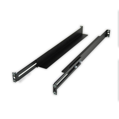 Kit de 2 équerres pour rack 19", Longueur : min. 490mm - max. 680mm