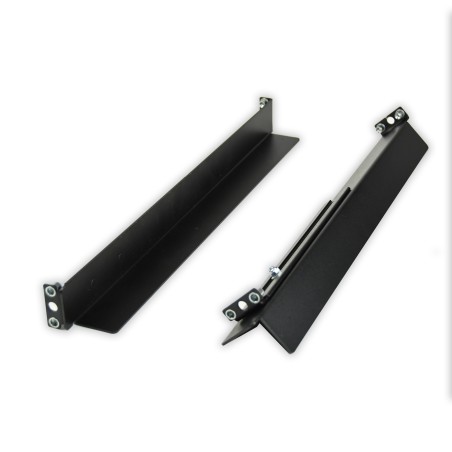 Kit de 2 équerres pour rack 19", Longueur : min. 490mm - max. 680mm