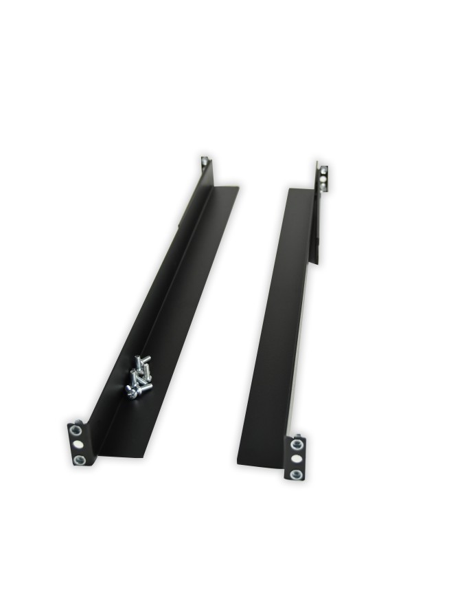 Kit de 2 équerres pour rack 19", Longueur : min. 690mm - max. 870mm