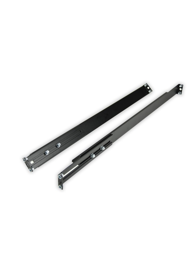 Kit de 2 équerres pour rack 19", Longueur : min. 690mm - max. 870mm
