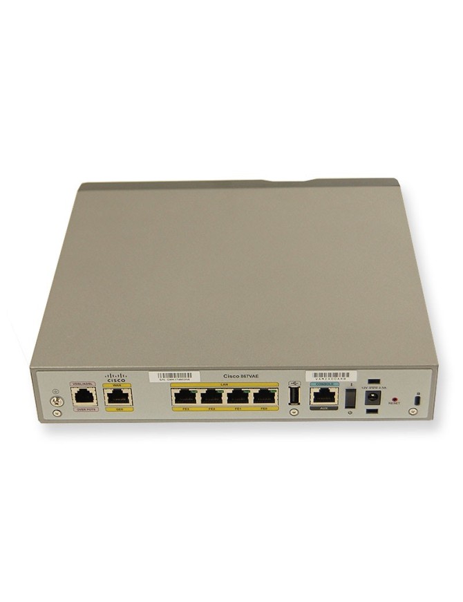  CISCO SYSTEMS 860VAE INTEGRATED SERVICE ROUTER