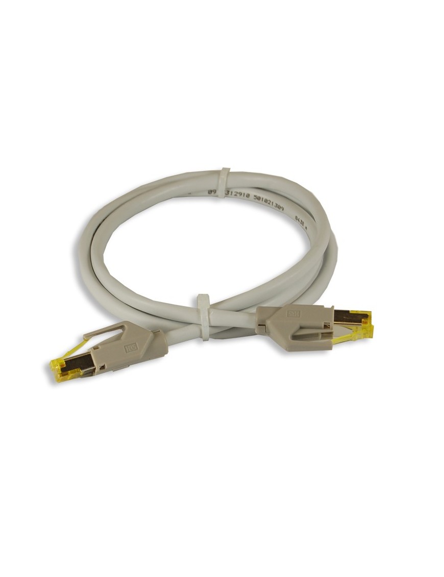Cordon de brassage Cat6a 3m Gris