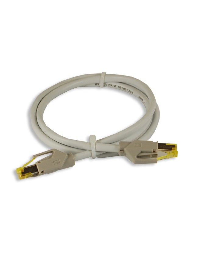 Cordon de brassage Cat6a 3m Gris