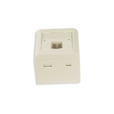 DRAKOM prise RJ45 Cat 6, Boitier murale saillie, 1XRJ45