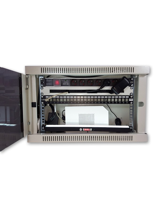 Coffret de communication 19 pouces 6U