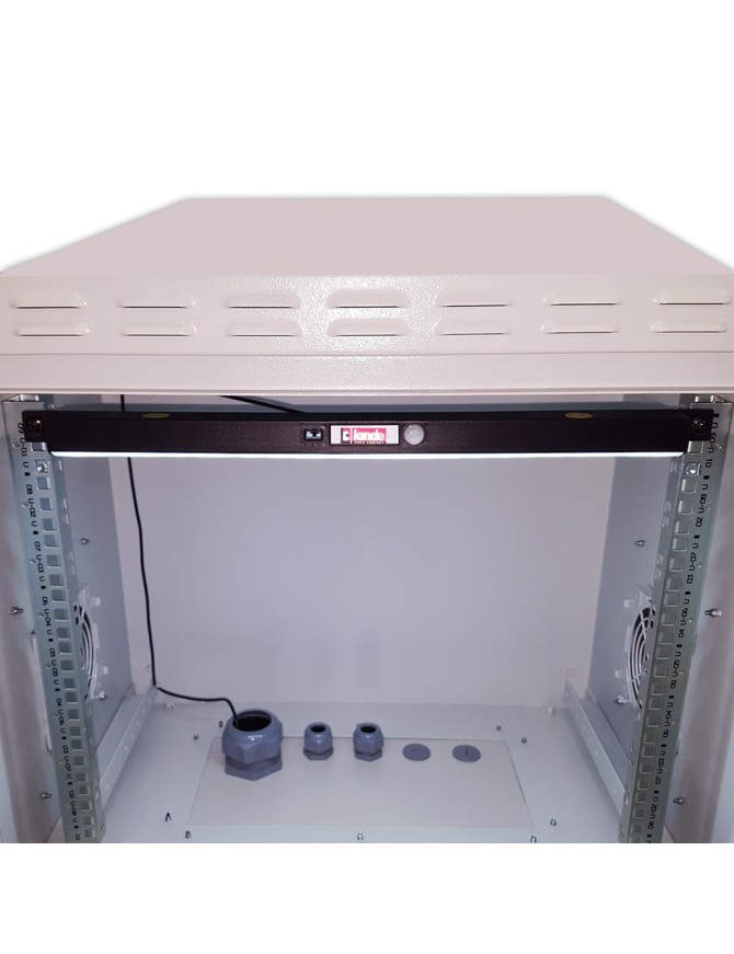 Éclairage LED pour rack 19'', 1U, 2 leds