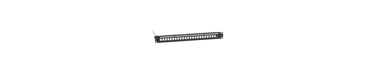 Panneau de brassage 19" 1U  24 RJ45 STP