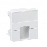 Schneider plastron RJ 45x45 VD19910F