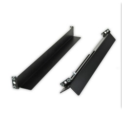 Kit de 2 équerres pour rack 19", Longueur : min. 490mm - max. 680mm
