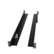Kit de 2 équerres pour rack 19", Longueur : min. 690mm - max. 870mm